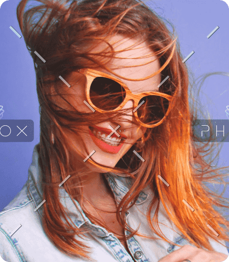 Canlı renkler ve modern tasarım unsurlarıyla tasarlanmış, genç ve dinamik bir kadın portresi, MyType Creative Studio’nun yaratıcı ve yenilikçi görsel kimliğini yansıtıyor.